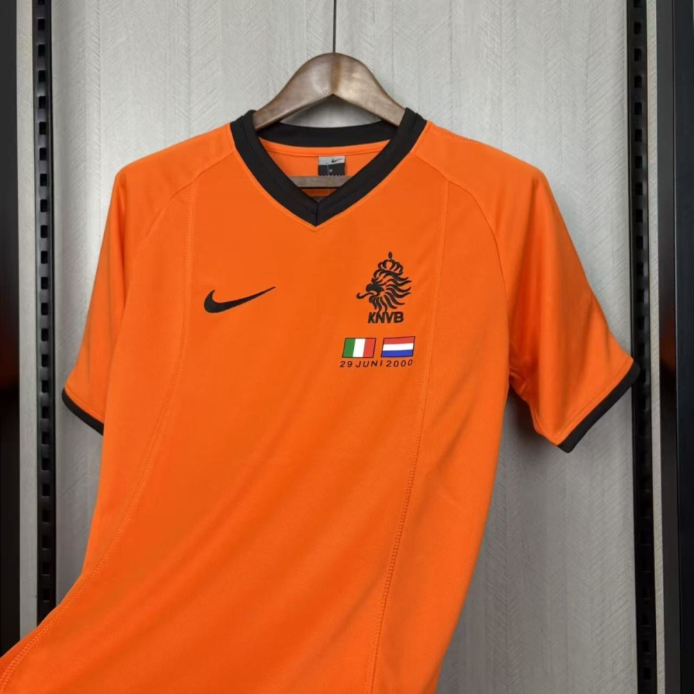 Retro Netherlands 2000 Home Jersey Fan Version