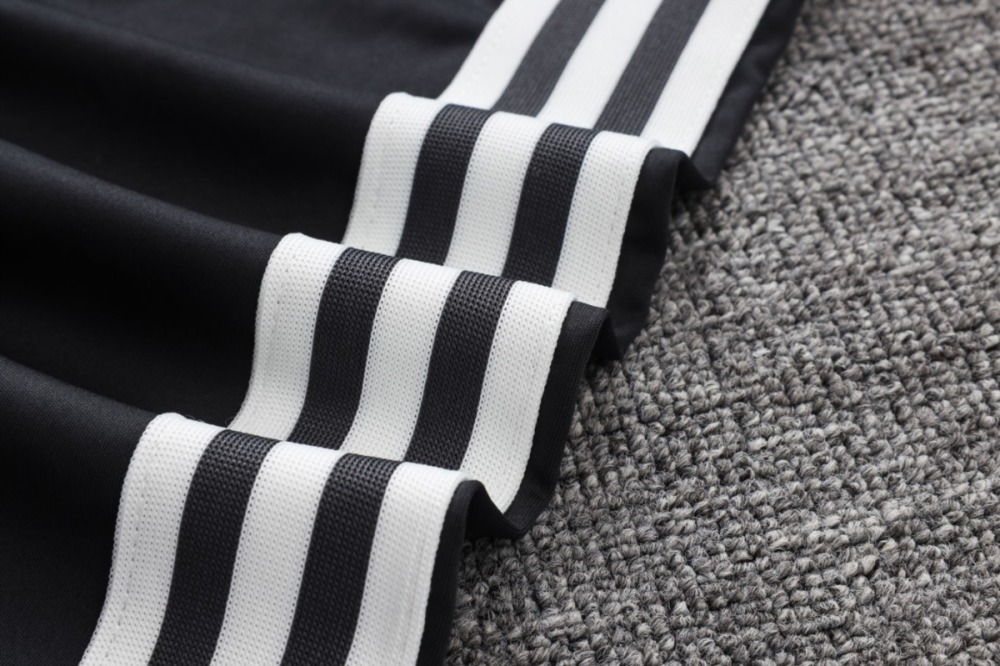 2026 Germany Dark gray Long-sleeved half-pull training kit