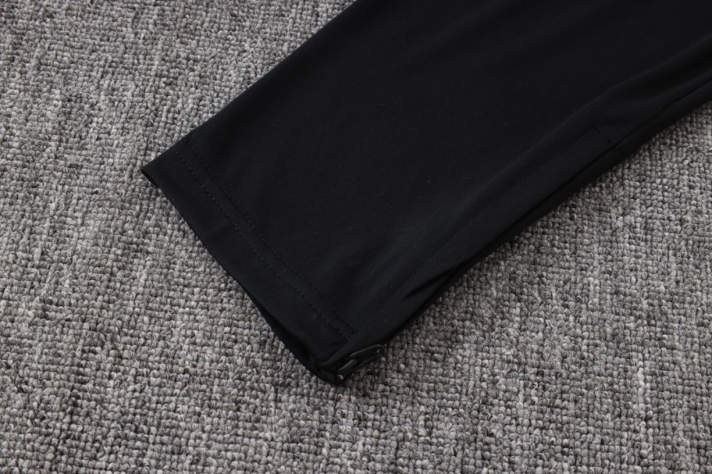 2026 Netherlands Black Long-sleeved halt-pull training kit
