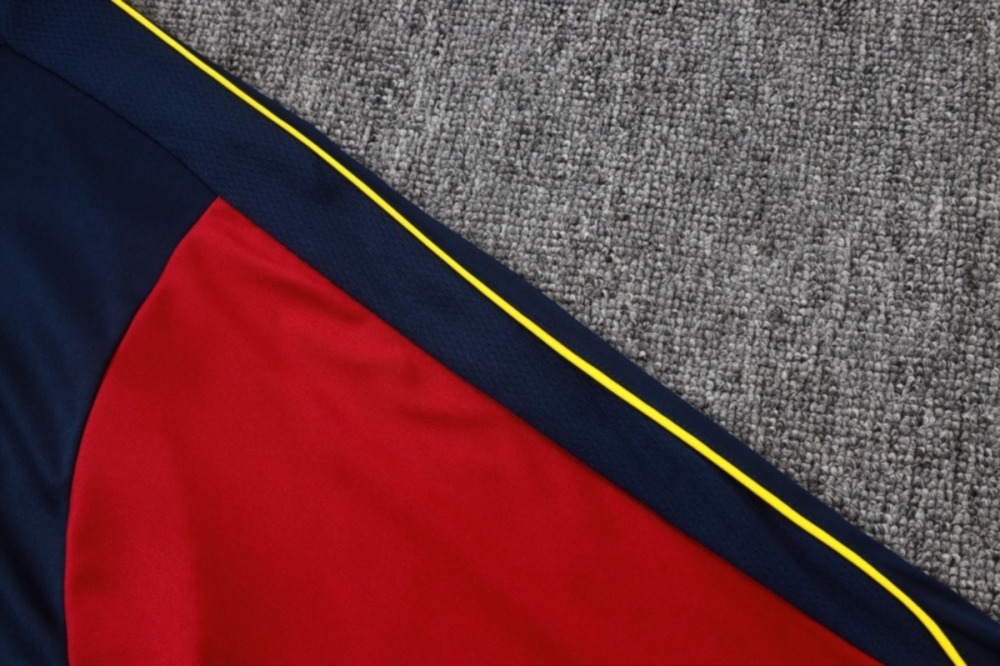 2026 Barcelona Royal blue Long-sleeved half-pull training