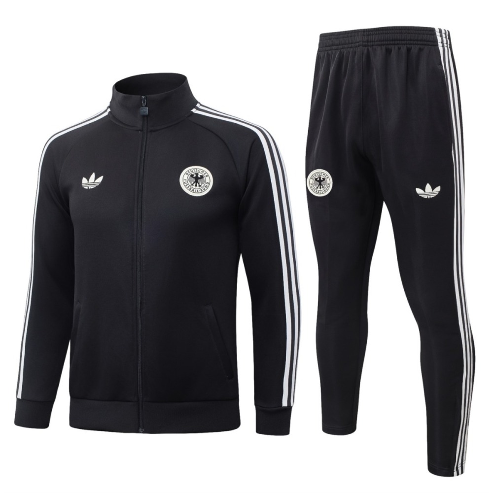 2026 Germany Dark gray Jacket Training Suit Set