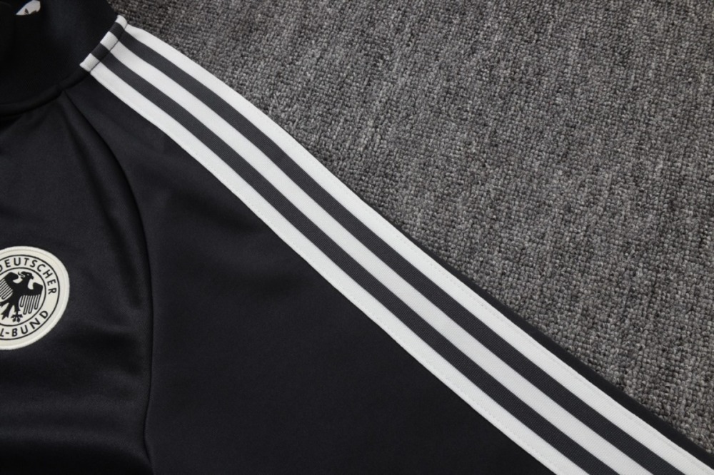 2026 Germany Dark gray Jacket Training Suit Set