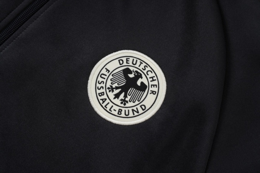 2026 Germany Dark gray Jacket Training Suit Set