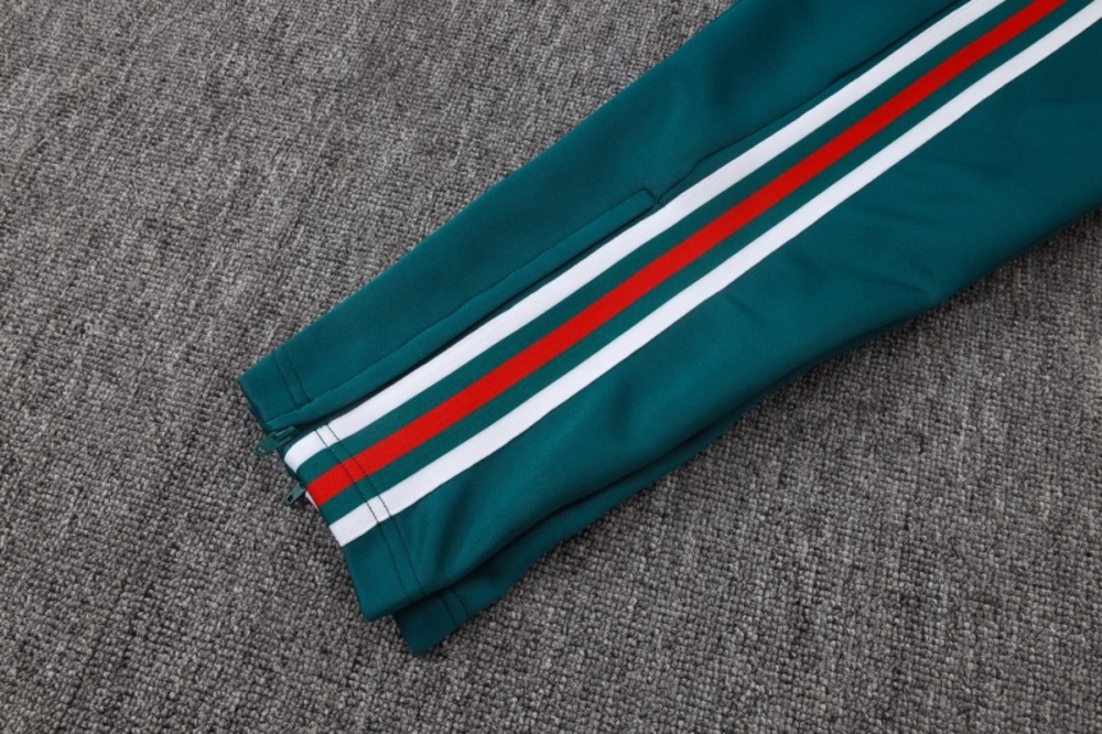 2026 Mexico Dark green Jacket Training Suit Set