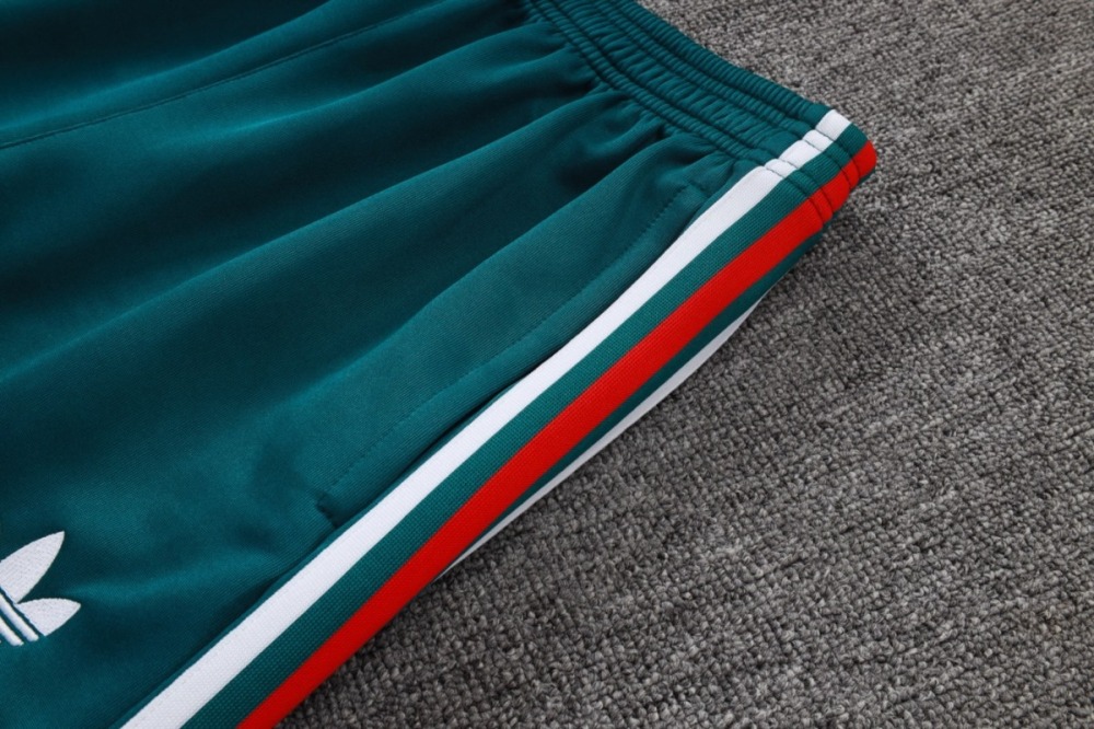 2026 Mexico Dark green Jacket Training Suit Set