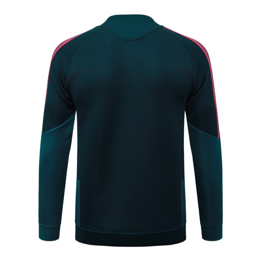 2026 Real Madrid Dark green Jacket Training Suit Set