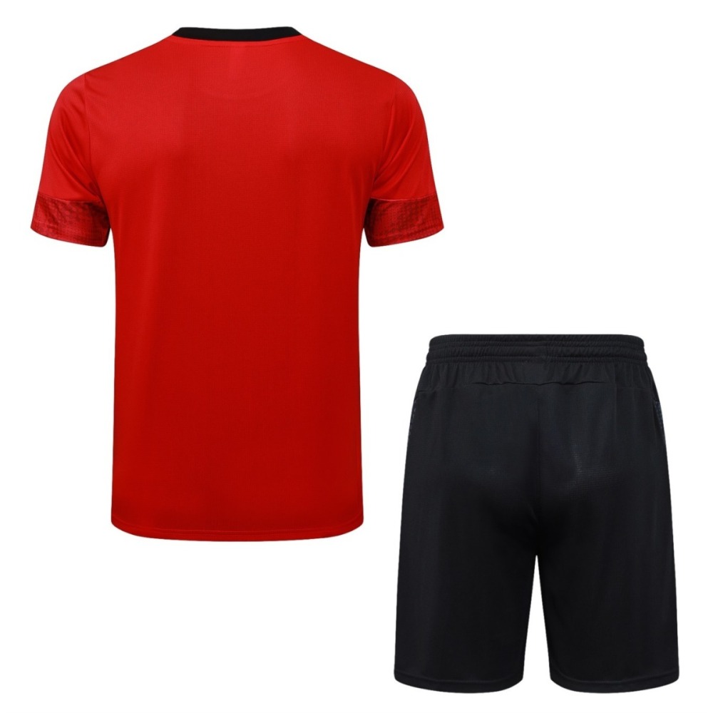 2026 AC Milan Red Training Set Shirt and Shorts