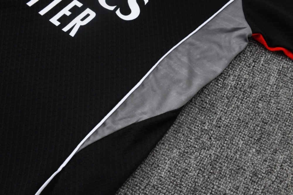 2026 Arsenal Black Training Set Shirt and Shorts