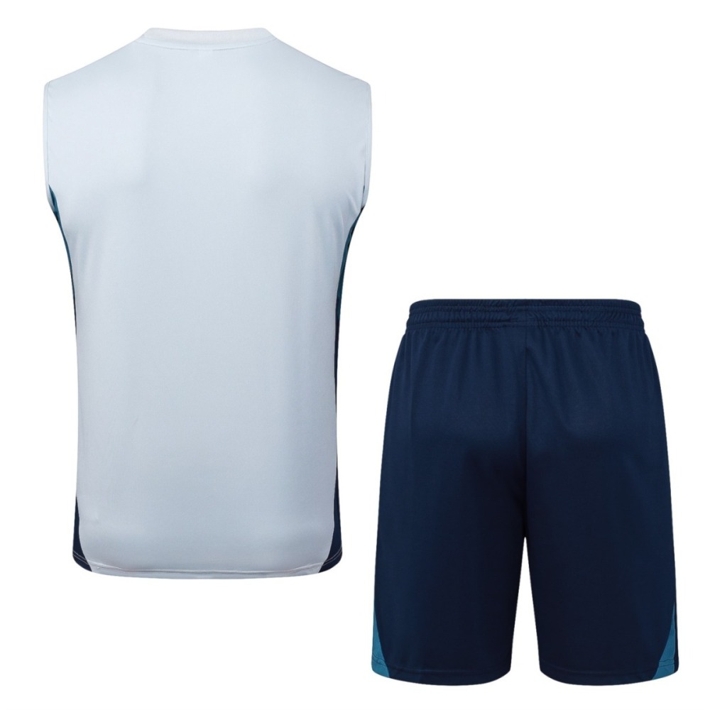 2026 Arsenal Light gray Training Set Shirt and Shorts