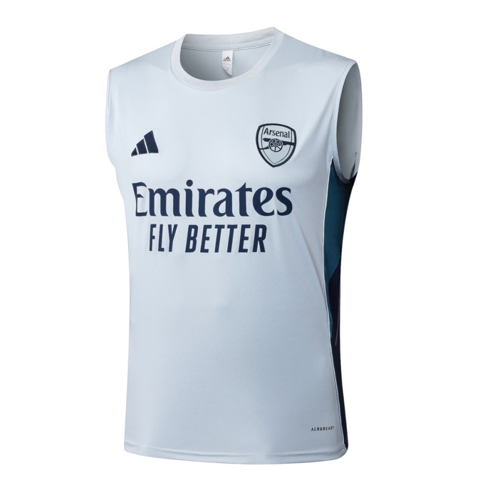 2026 Arsenal Light gray Training Set Shirt and Shorts