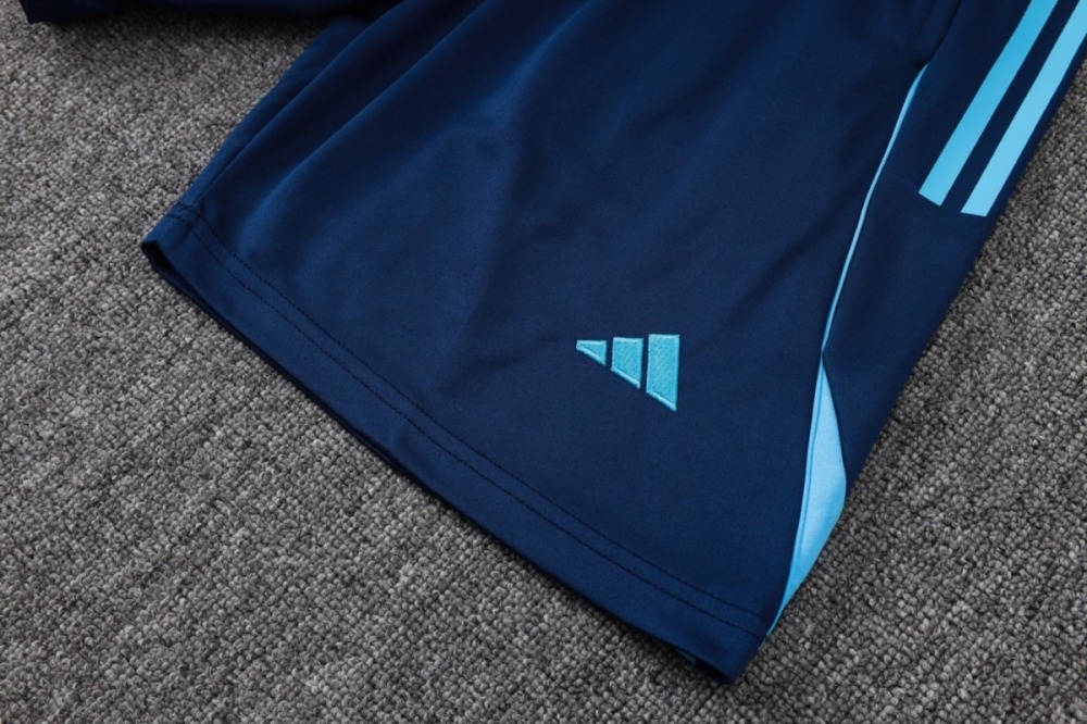 2026 Arsenal Royal blue Training Set Shirt and Shorts