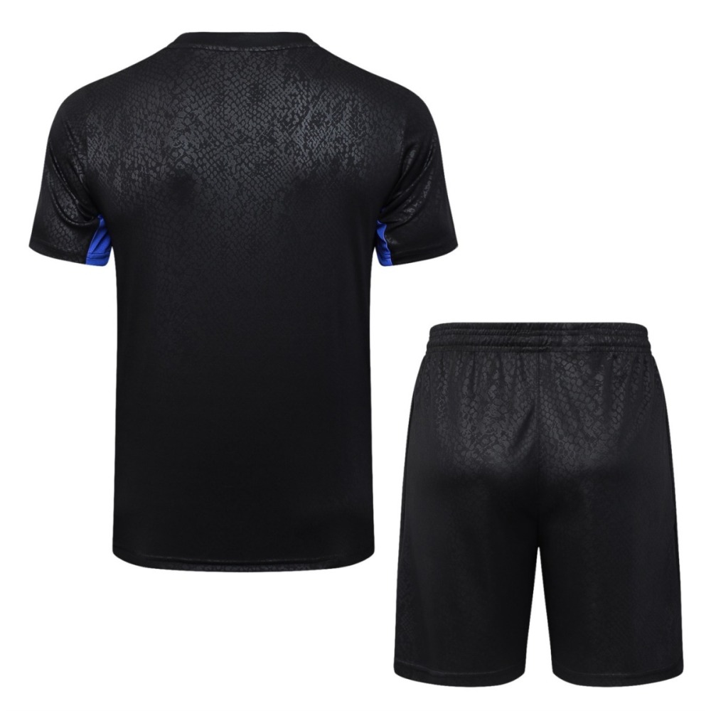 2026 Barcelona Black Training Set Shirt and Shorts