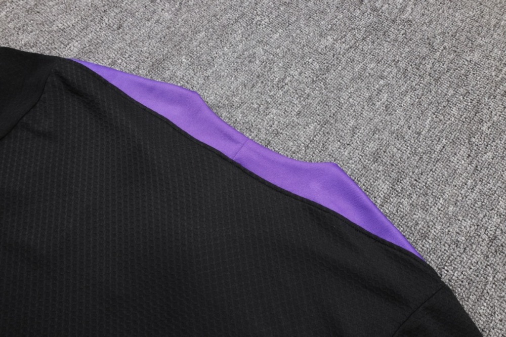 2026 Barcelona Black Training Set Shirt and Shorts
