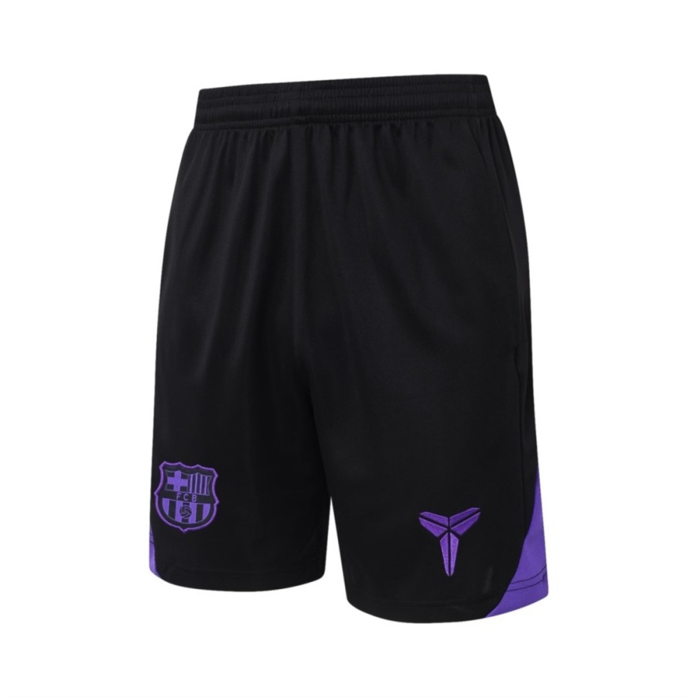 2026 Barcelona Black Training Set Shirt and Shorts