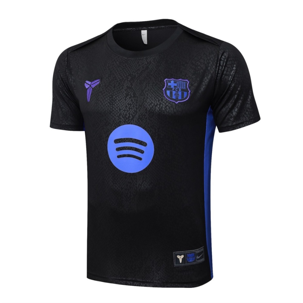 2026 Barcelona Black Training Set Shirt and Shorts