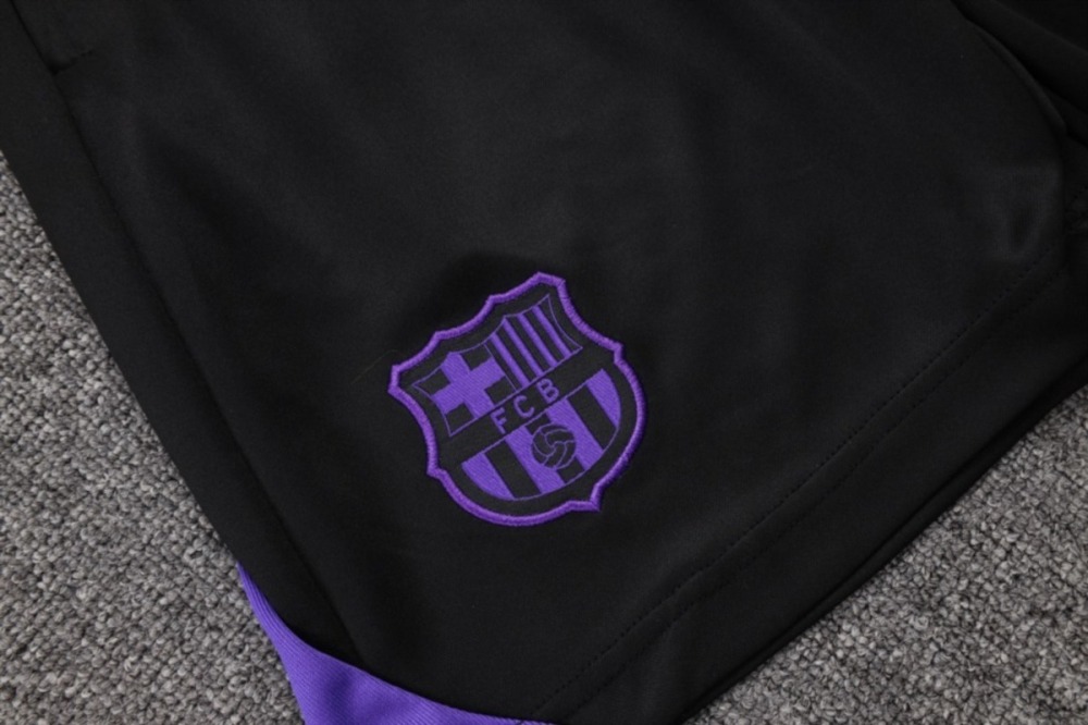 2026 Barcelona Black Training Set Shirt and Shorts