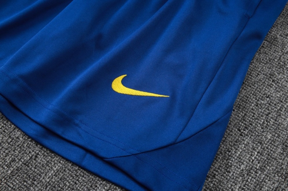 2026 Barcelona Colorful Blue Training Set Shirt and Shorts
