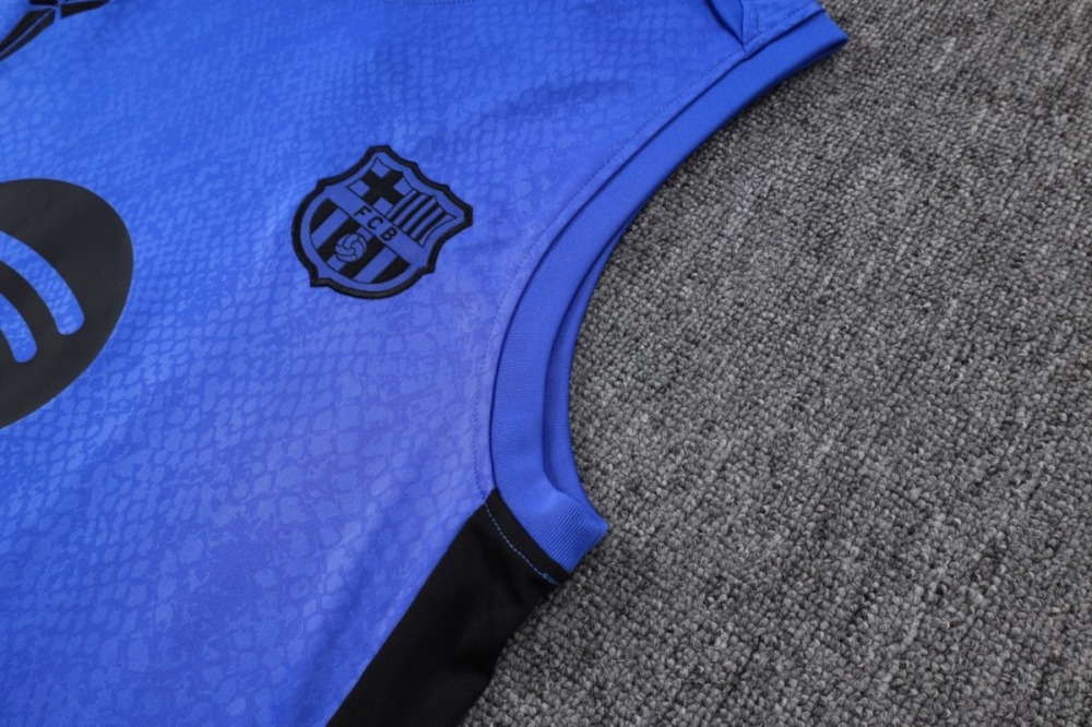 2026 Barcelona Purple Training Set Shirt and Shorts