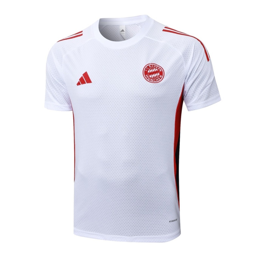 2026 Bayern Munich White Training Set Shirt and Shorts 0sold