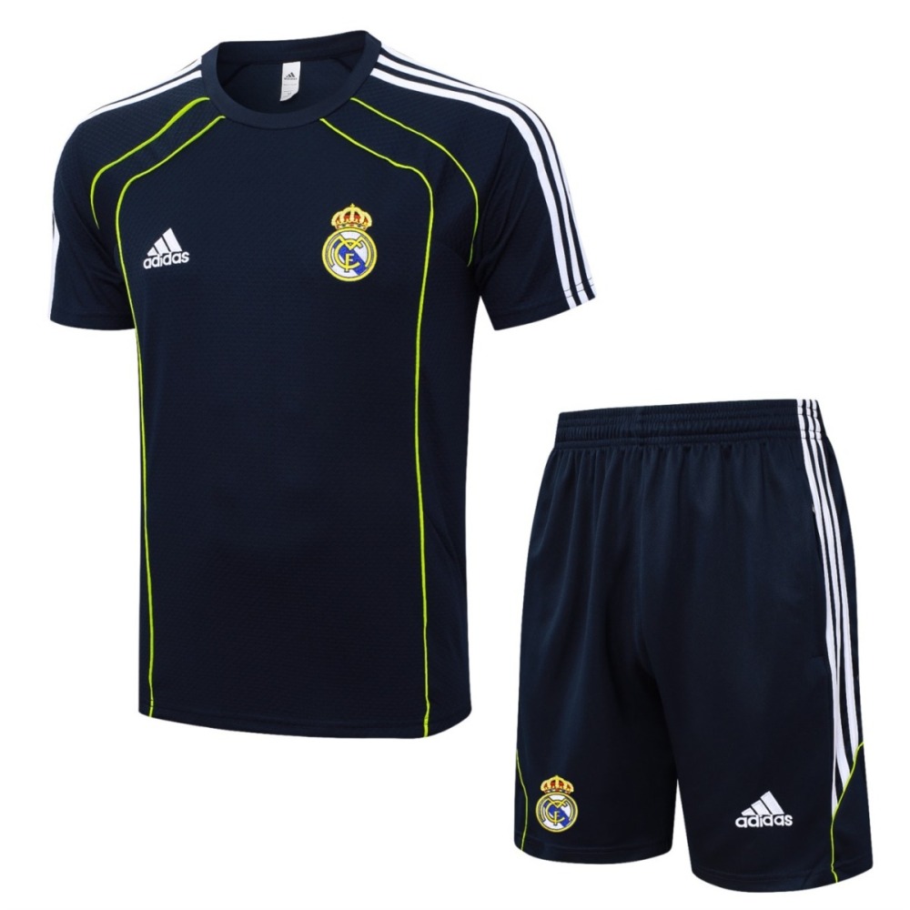 2026 Real Madrid Cyan Training Set Shirt and Shorts