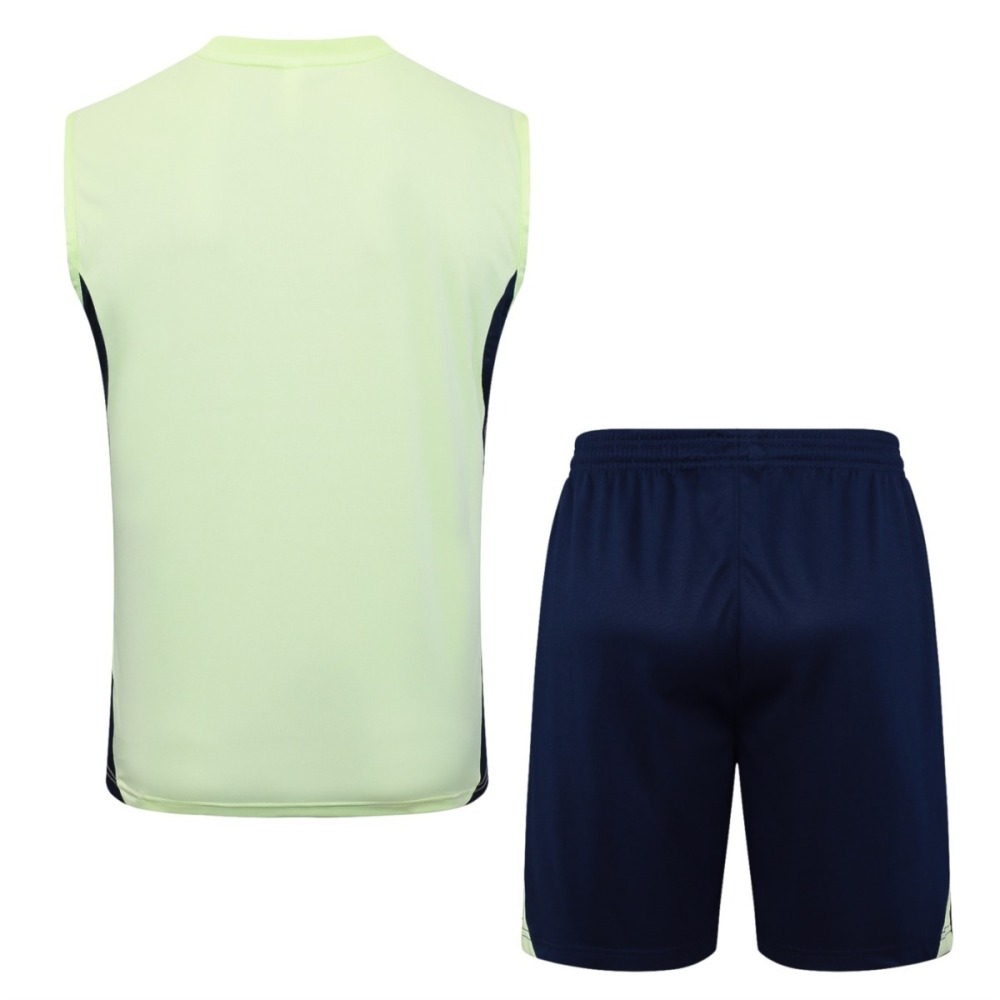 2026 Real Madrid Light Green Training Set Shirt andShorts