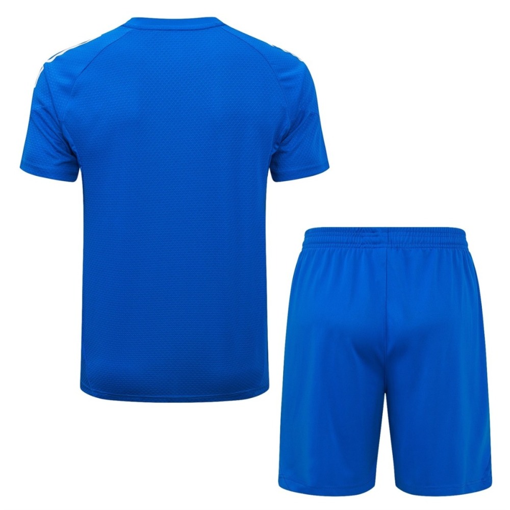 2026 Real Madrid Sky blue Training Set Shirt and Shorts