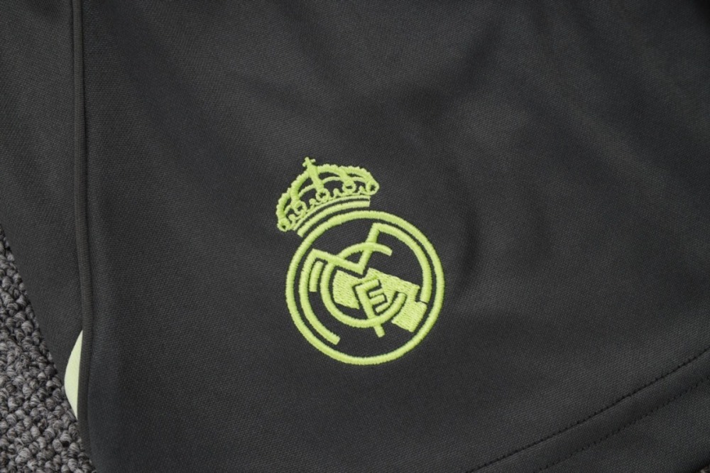 2026 Real Madrid Slate green Training Set Shirt and Shorts