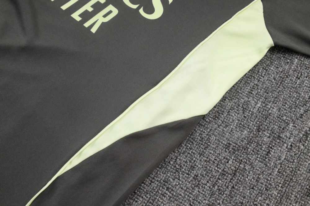 2026 Real Madrid Slate green Training Set Shirt and Shorts