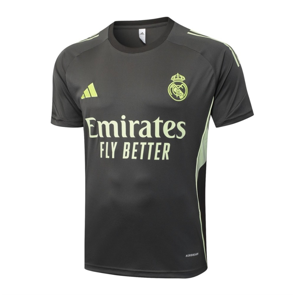 2026 Real Madrid Slate green Training Set Shirt and Shorts