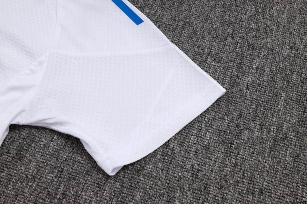 2026 Real Madrid White Training Set Shirt and Shorts