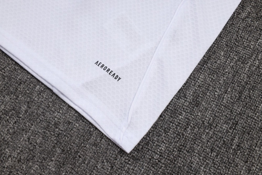 2026 Real Madrid White Training Set Shirt and Shorts