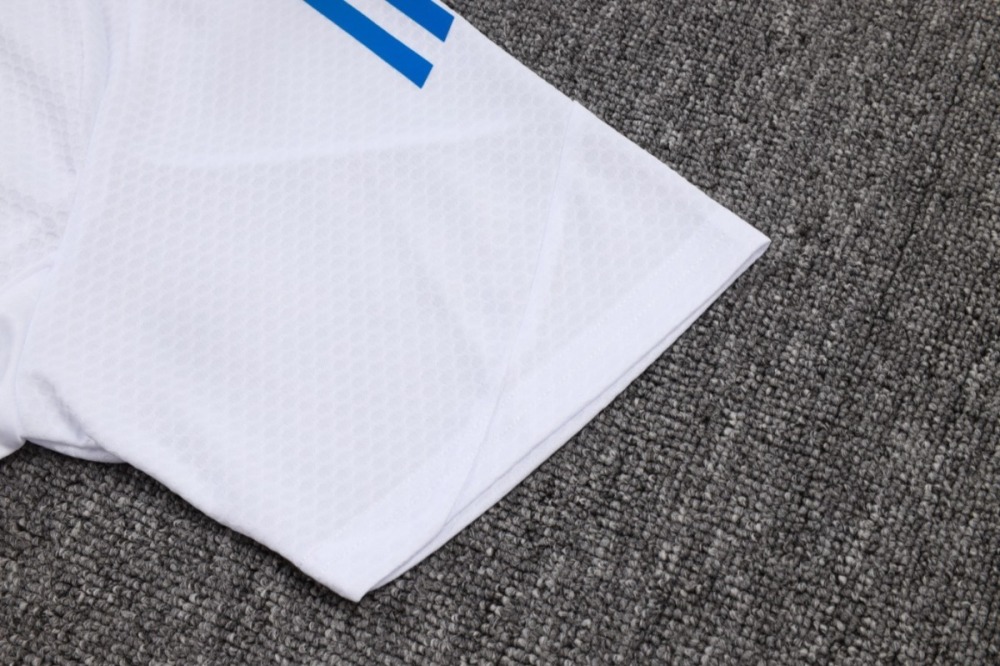 2026 Real Madrid White Training Set Shirt and Shorts