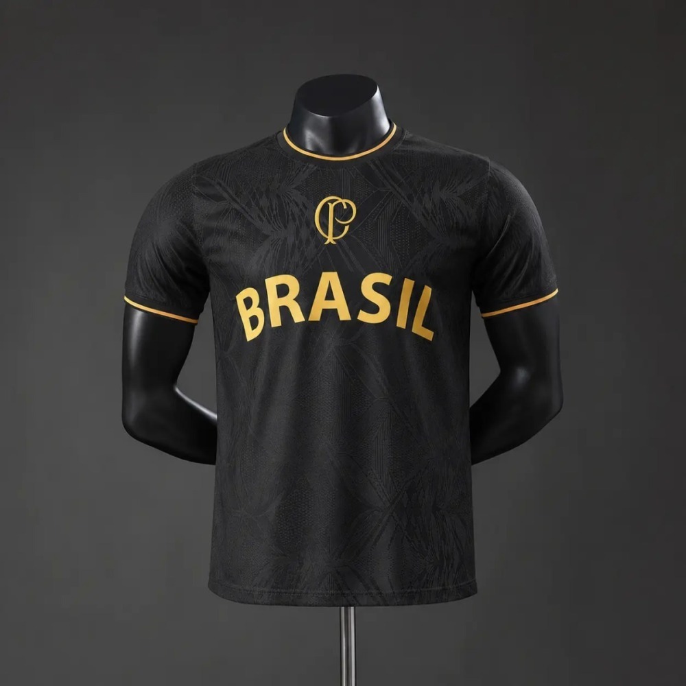 2026/27 Corinthians Special Edition Black Jersey PlayerVersion