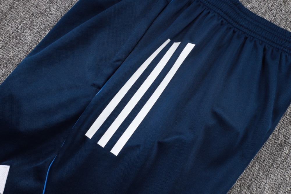 2026 Real Madrid Royal blue Training Set Shirt and Shorts