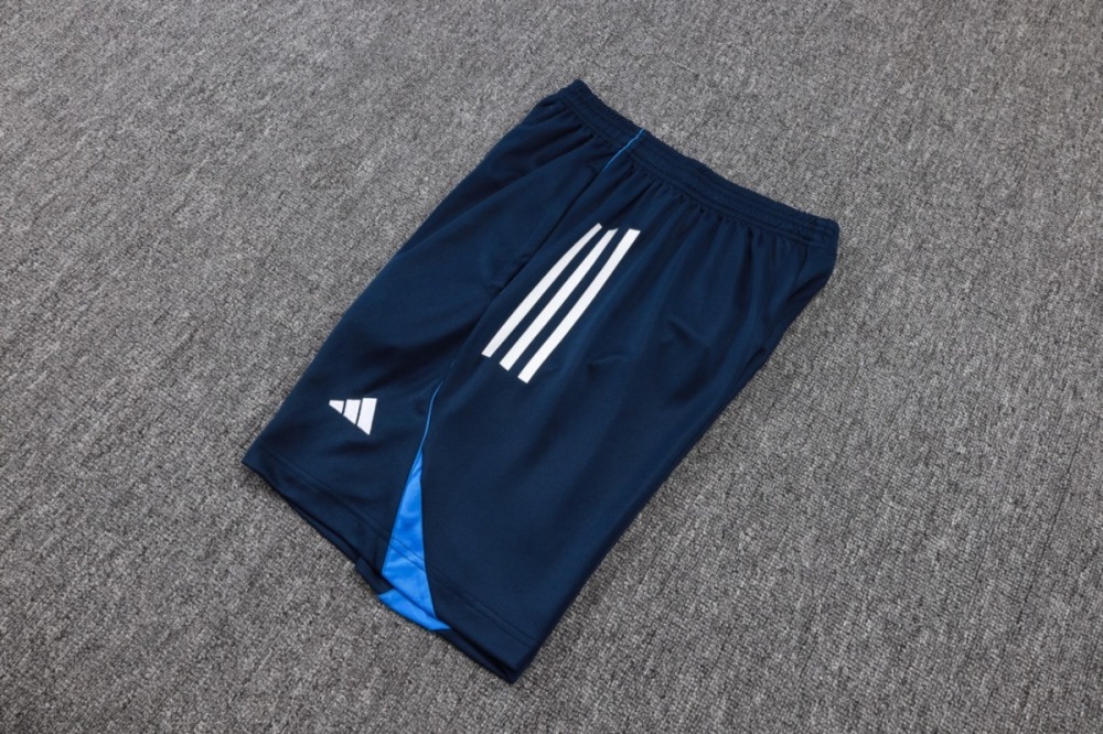 2026 Real Madrid Royal blue Training Set Shirt and Shorts