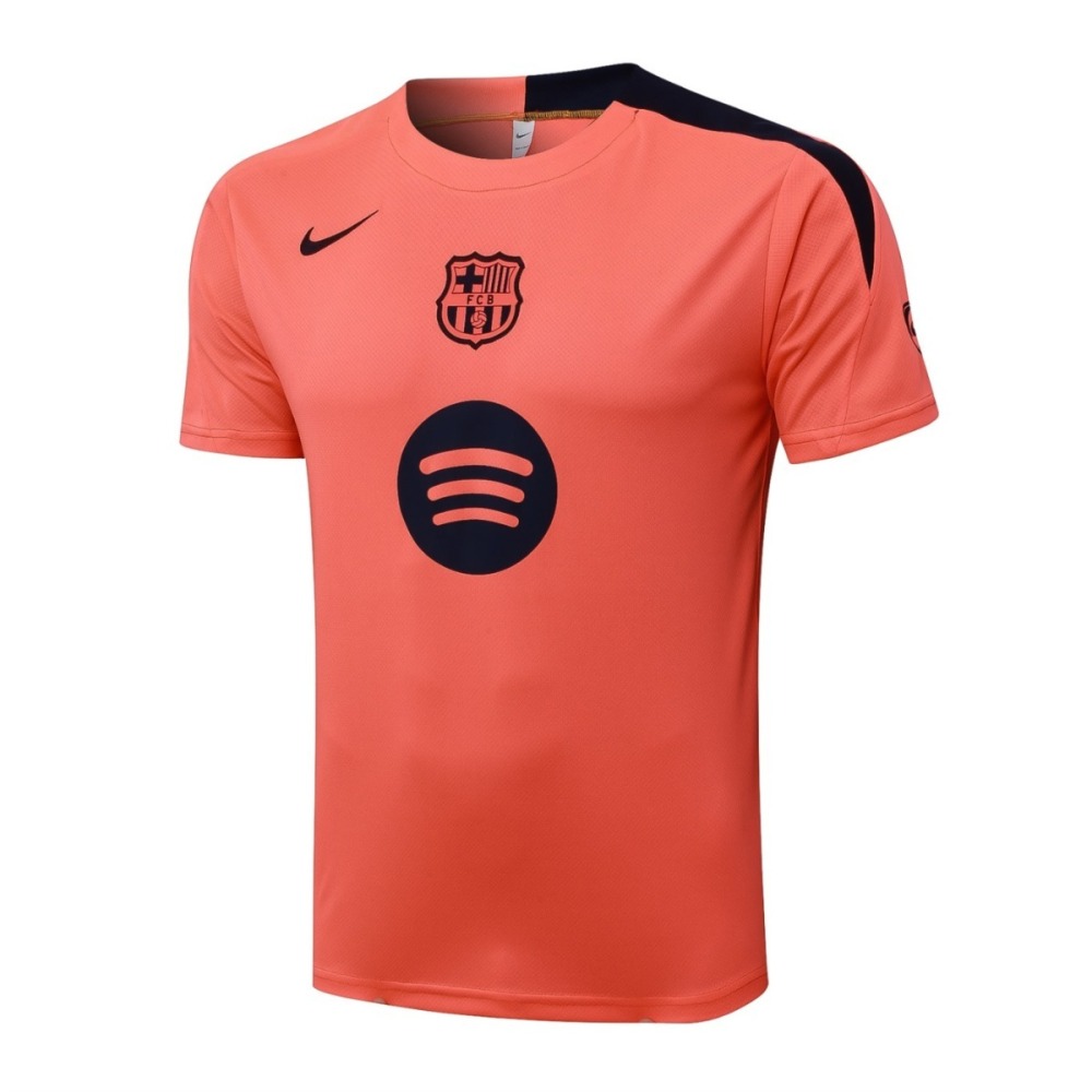 2026 Barcelona Fluorescent orange Training Set Shirt andShorts