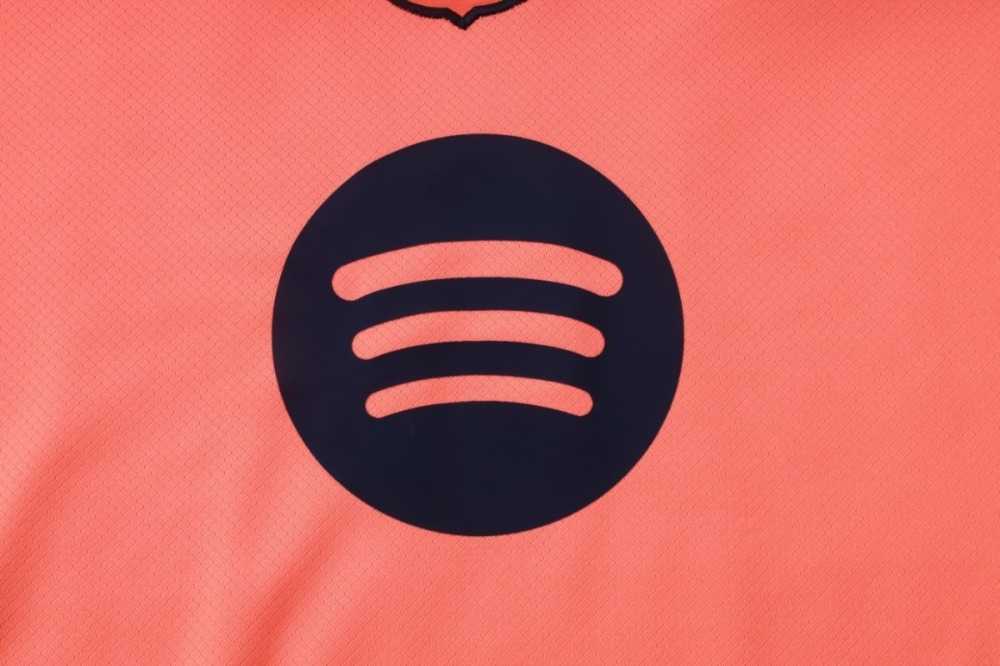2026 Barcelona Fluorescent orange Training Set Shirt andShorts
