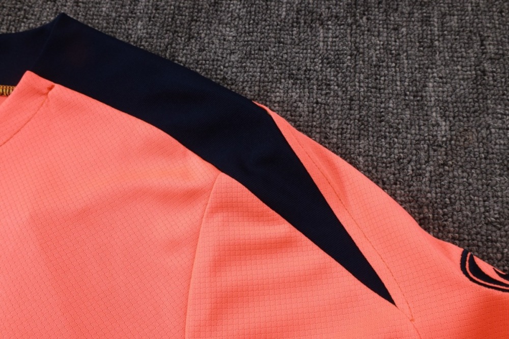 2026 Barcelona Fluorescent orange Training Set Shirt andShorts