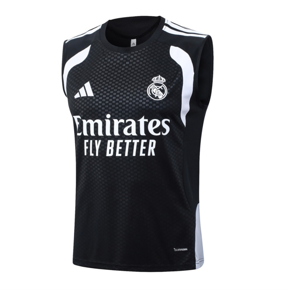 2026 Real Madrid Black Training Set Shirt and Shorts