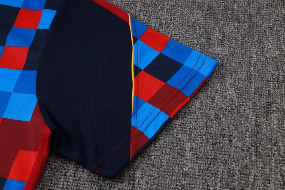 2026 Barcelona Colorful Training Set Shirt and Shorts