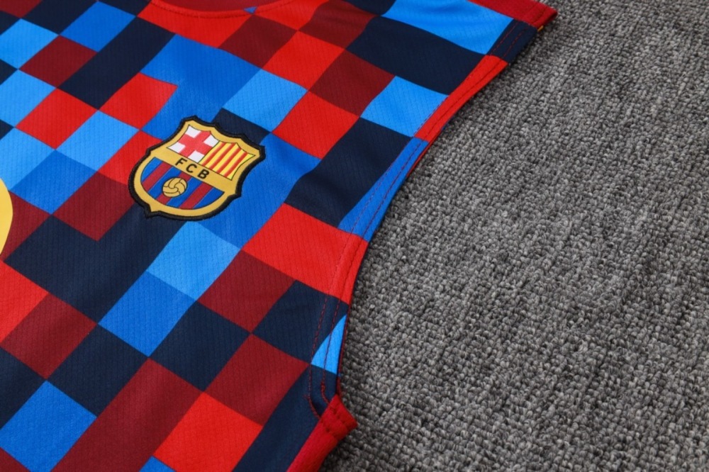 2026 Barcelona Colorful Training Set Shirt and Shorts
