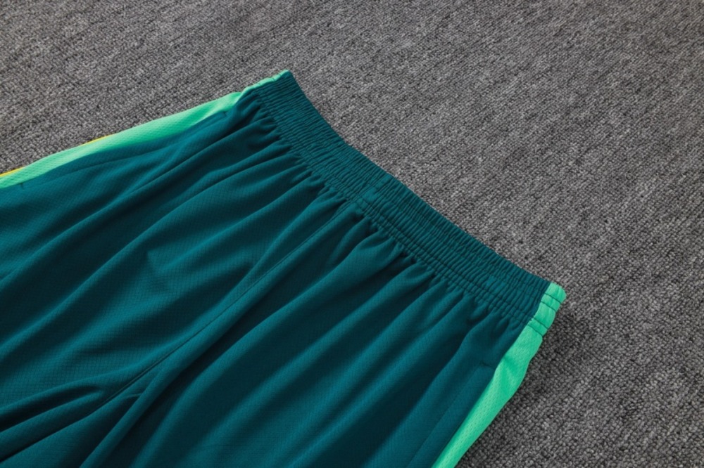 2026 Brazil Lake blue Training Set Shirt and Shorts