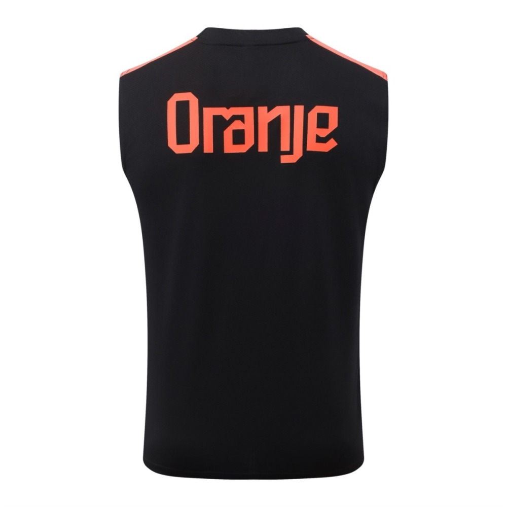 2026 Netherlands Black Training Set Shirt and Shorts