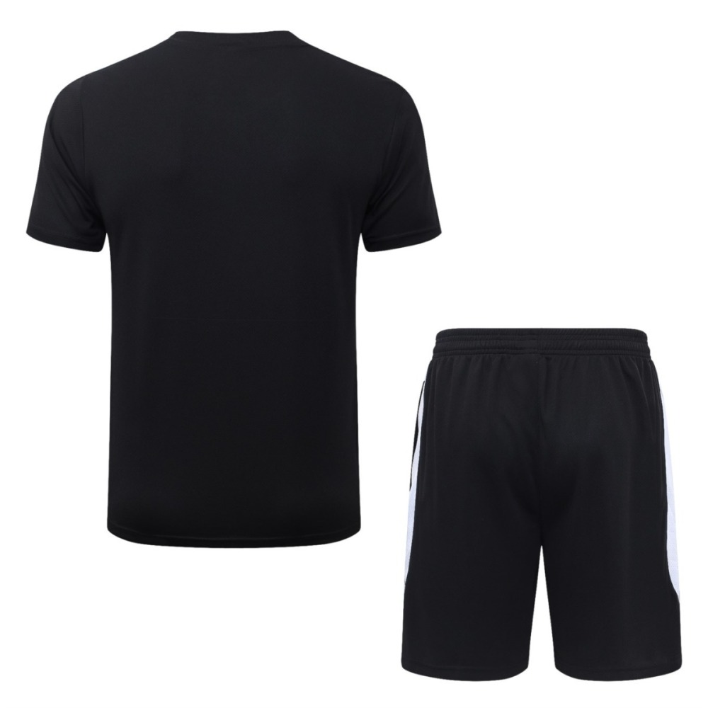 2026 PSG Black Training Set Shirt and Shorts