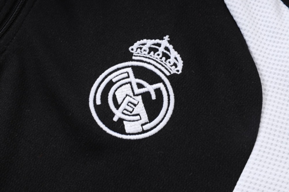 2026 Real Madrid Black Training Set Shirt and Shorts