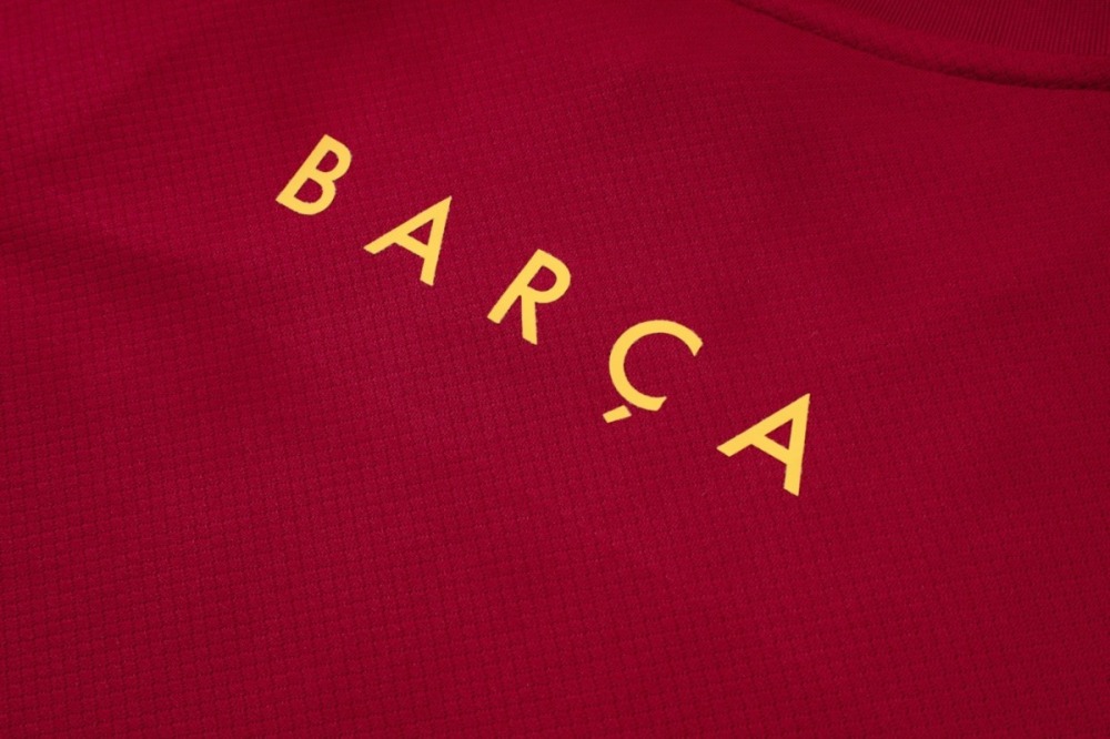 2026 Barcelona Maroon Training Set Shirt and Shorts