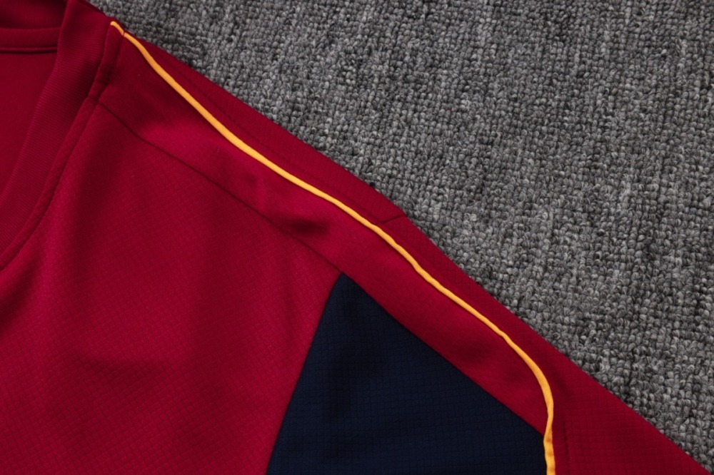 2026 Barcelona Maroon Training Set Shirt and Shorts