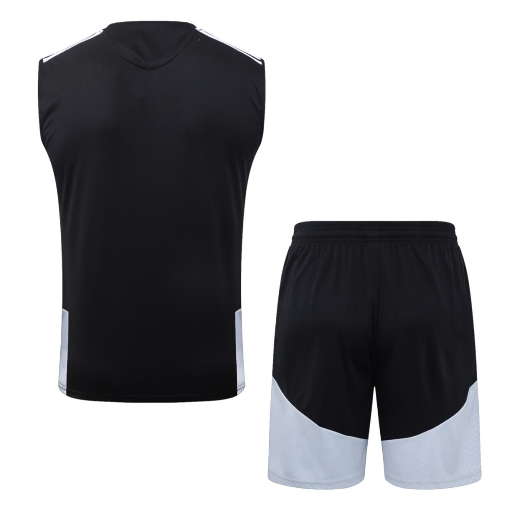 2026 Spain Black Training Set Shirt and Shorts