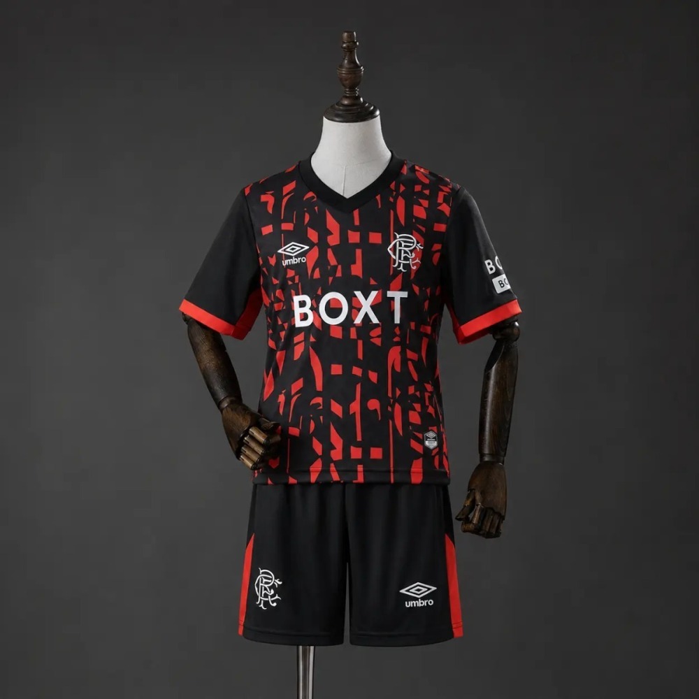 2026/27 Rangers Second Away Kid Kits