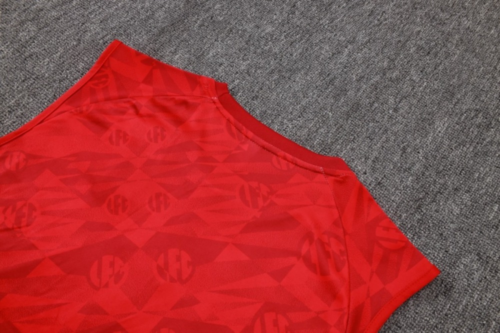 2026 Liverpool Red Training Set Shirt and Shorts
